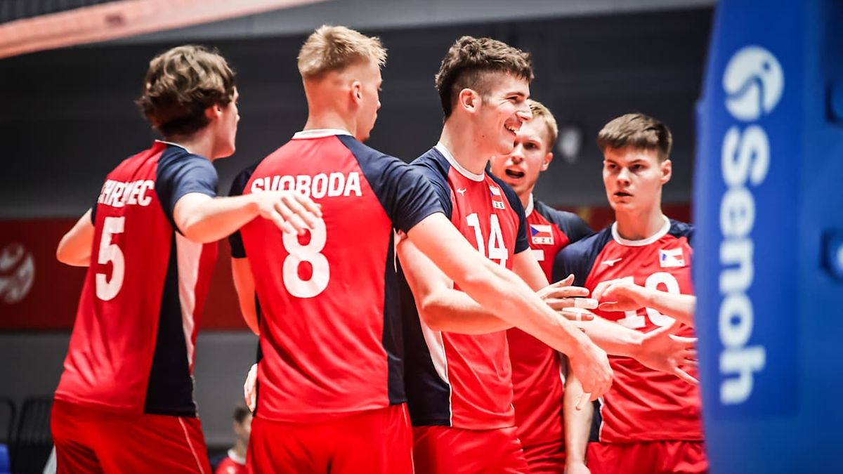 Čeští volejbalisté do 21 let porazili na MS Kolumbii